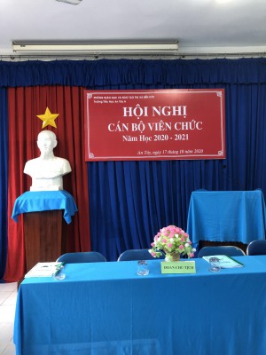 Hội nghị cán bộ viên chức năm học 2020-2021