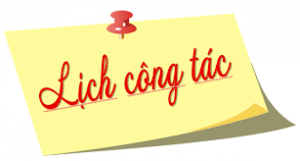 Lịch công tác từ ngày 25/08/2025 đến 31/08/2025