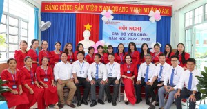 Hội nghị Cán bộ viên chức năm học 2022-2023