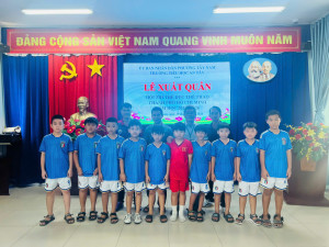 LỄ XUẤT QUÂN THAM DỰ HỘI THI THỂ DỤC THỂ THAO CẤP THÀNH PHỐ NĂM HỌC 2025-2026