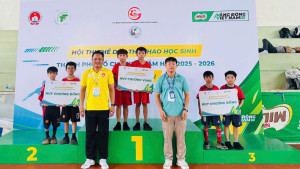 CHÚC MỪNG CÁC EM HỌC SINH ĐẠT GIẢI CAO TRONG HỘI THI THỂ DỤC THỂ THAO CẤP THÀNH PHỐ NĂM HỌC 2025-2026