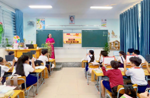 Tổ chức “Rung chuông vàng” cho học sinh lớp 5