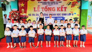 LỄ TỔNG KẾT NĂM HỌC 2025–2026 VÀ TRI ÂN TRƯỞNG THÀNH HỌC SINH LỚP 5