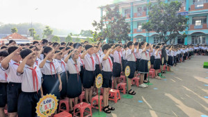 TRƯỜNG TIỂU HỌC AN TÂY TỔ CHỨC SINH HOẠT DƯỚI CỜ ĐẦU NĂM HỌC 2026–2027
