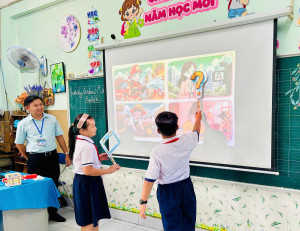 TIẾT HỌC MỞ, LAN TỎA NIỀM VUI HỌC TIẾNG ANH