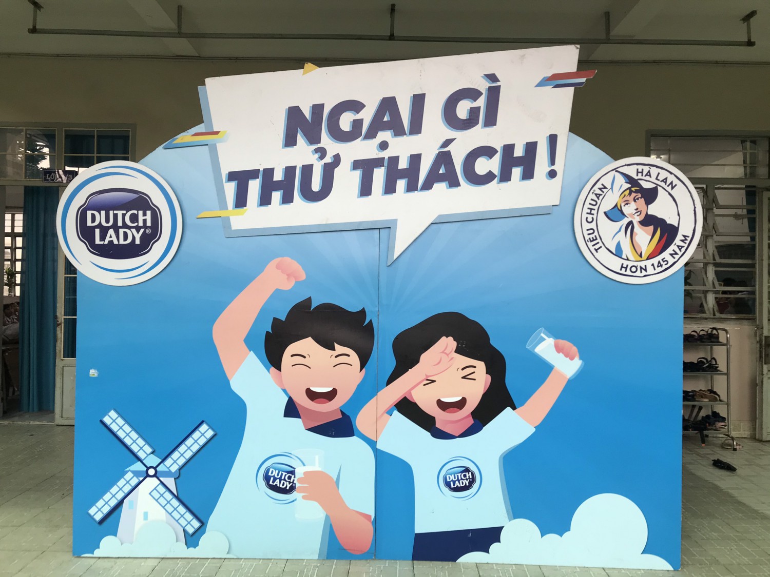 Chương trình "Ngại gì thử thách" do Dutch Lady tổ chức